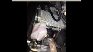 yamaha 125zr pakai radiator liquid coolant [upl. by Thomasin]