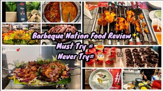 Barbeque Nation buffet ✨marinamall ✨  My Honest Review 💕 [upl. by Assillim]