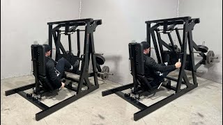 Leg Press Machine Horizontal 4D [upl. by Prem]