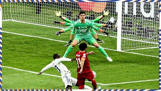 The BEST goalkeeping display in a FINAL  Courtois Champions League [upl. by Collete]