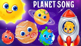 Planet Song  Planets For Kindergarten  Learn About The Solar System  RV AppStudios [upl. by Guido]