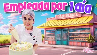 FUÍ EMPLEADA DE UNA PASTELERÍA POR 1 DÍA  MIS PASTELITOS [upl. by Pat237]