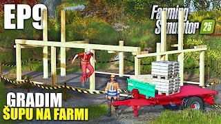 NEVJEROJATNO ŠUPA ZA ALAT U FARMING SIMULATOR 25  Farma Balkanskih Farmera  Epizoda 9 [upl. by Annerol99]