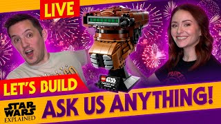 Were Building the LEGO Boushh Helmet Ask Us Anything [upl. by Shurwood]