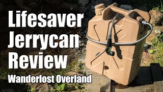 Water Filter Jerry Can Review For Camping And Overlanding [upl. by Aduhey]