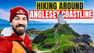 Hiking Around Anglesey Coastline And Climbing Holyhead Mountain [upl. by Ramahs577]