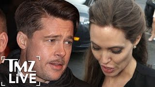 Brad Pitt amp Angelina Jolie Strike Temporary Custody Deal  TMZ Live [upl. by Anifled672]