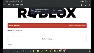 ⚠️¡ROBLOX CAIDO HOY⚠️ 3 [upl. by Ditzel568]