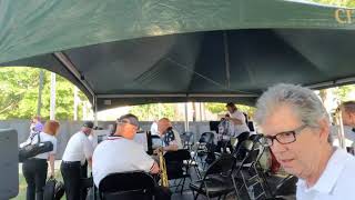 Before the Closing Ceremonies of the Veterans Wall in Kenner La [upl. by Abramson]