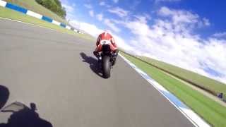 Donington Park Trackday ZX6R  Fast Group  Focused Events  Onboard Raw Footage [upl. by Rehpetsirhc]