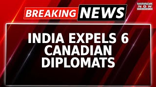 IndiaCanada Expels Diplomats In TitForTat Move Amid Deepening Rift  Breaking News News [upl. by Ojadnama569]