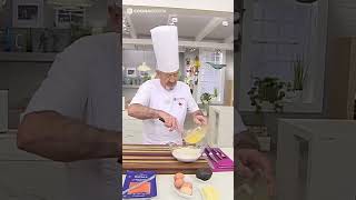 Masa de crepes para celíacos con Arguiñano CocinaAbiertatv [upl. by Ahsrav]