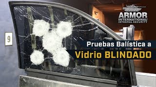 Prueba balística a vidrio blindado [upl. by Stucker867]