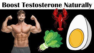 Boost Your Testosterone Levels With These Foods  Five Foods To Boost Testosterone Naturally [upl. by Wilow926]