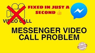 How to fix Facebook messenger video call problem Solved 2023 [upl. by Lebatsirc153]