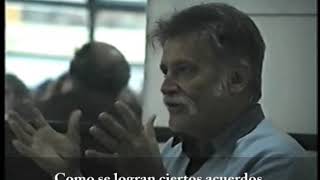 Fernando Ulloa e Ignacio Lewkowicz en la primera jornada de salud mental en el Hosp Larcade 1992 [upl. by Noryv]