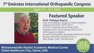 Learn Osteotomy from Prof Philippe Neyret at 7th Emirates International Orthopaedic Congress [upl. by Riba]