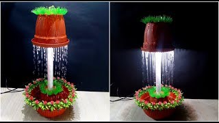 How to make a Fountain Night Lamp  DIY [upl. by Tamera]