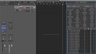 tuto présentation des boucle Apple Loops Logic Pro X [upl. by Paradies]