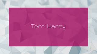 Terri Haney  appearance [upl. by Amorette730]