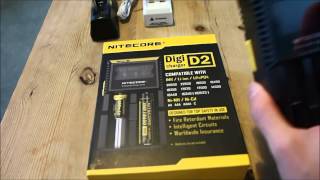 Nitecore Digicharger D2  A good and short review [upl. by Willem]