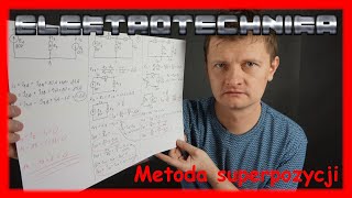 ELEKTROTECHNIKA  metoda superpozycji [upl. by Clea]