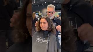 hermoso cabello rizado❤️❤️🥰peinado peluquera peluqueriahairdresser curlyhairhairtransformation [upl. by Ardnala]