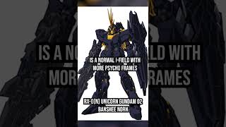 RX 0N Unicorn Gundam 02 Banshee Norn gundam unicorn uc0096 laplace mecha anime japaneserobot [upl. by Notrom]