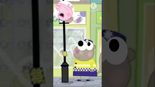 NO Es peligroso poner farolas en la calle peppapig shorts funny [upl. by Anoved518]