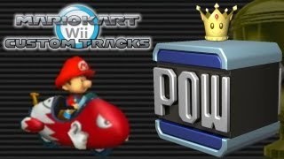 Mario Kart Wii  Custom Tracks  POW Block Cup [upl. by Hawker]