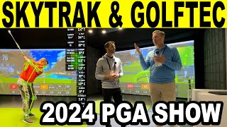 SKYTRAK amp GOLFTEC OptiMotion amp Golf Software Updates 2024 PGA Show [upl. by Pepper29]