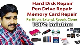 Repair Pen Drive or Memeory Card and Hard Disk using Disk Genius [upl. by Moira11]