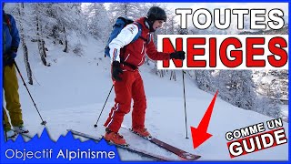 3 techniques simples de ski hors piste  avec lESF de Montgenèvre [upl. by Deanne907]