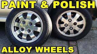 Refurbishing Alloy Wheels  Polished Aluminium amp Painted Insets  Cuore Avanzato Project Episode 13 [upl. by Bara]