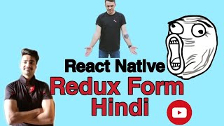 React Native  Redux Form Example  in 13 mins [upl. by Hardin]