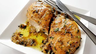 Garlic Butter Chicken Breast Recipe [upl. by Pasahow]