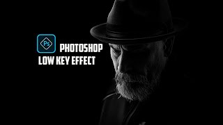 HOW TO CREATE LOW KEY PORTRAIT EFFECTPHOTOSHOP TIPS [upl. by Aerdnwahs781]