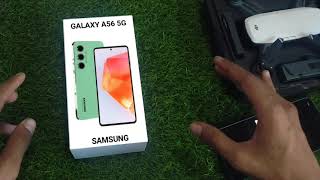 Samsung A56 5G Unboxing amp Quick Review [upl. by Garvy]