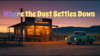 Where the Dust Settles Down  American country song  Smalltown bar [upl. by Wylde705]