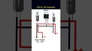 24v to 15v converter tech sorts electronic diy [upl. by Horbal]