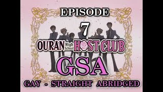 Ouran High School Host Club Abridged GSA  Episode 7  FREE Tickets to the Gunshow [upl. by Story]