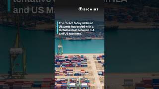 The Recent 3Day Strike at US Ports has Ended with Tentative Deal  BigMint Update [upl. by Dollar]