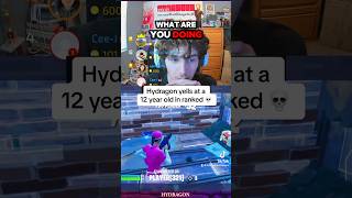 Fortnite Streamer YELLS at 12 Year Old in Ranked Builds Who Cooked Who 🤣 [upl. by Guise]