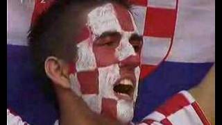 Croatian Anthem sung before Croatia  Brasil match [upl. by Eseuqram635]