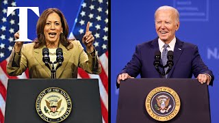 Biden claims Harris could be a ‘great president’ [upl. by Bronnie]