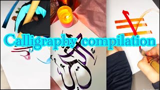 SATISFYING CALLIGRAPHY VIDEO COMPILATION  The Best Calligrapher [upl. by Annodal]