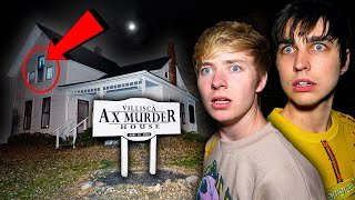 Villisca AXE MURDER House Made me CRY  MOST TERRIFYING Night of my Life  OVERNIGHT [upl. by Ahsuoj]