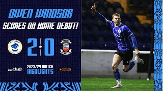 Owen Windsor scores on home debut ⚡️  Chester 20 Tamworth [upl. by Eimaj]