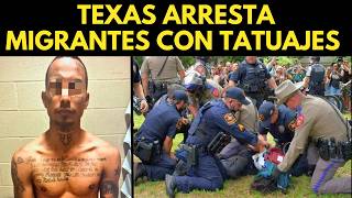 TEXAS ARRESTA MIGRANTES CON TATUAJES DEL TREN DE ARAGUA [upl. by Hales]