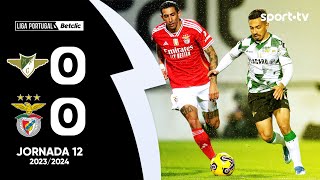 Resumo Moreirense 00 Benfica  Liga Portugal Betclic  sport tv [upl. by Peggy]